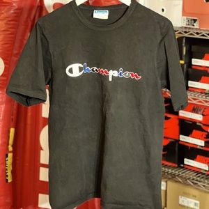 Champion T shirt, size M, black